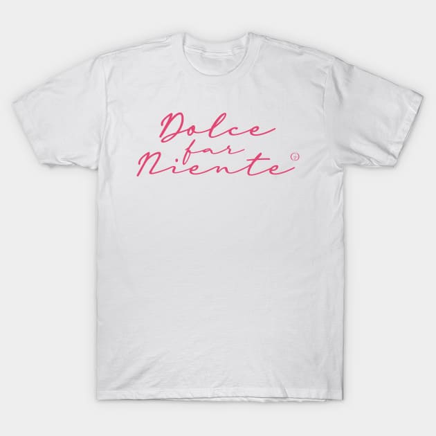 Dolce Far Niente #2 - Slow Vacation T-Shirt by Atelier Gaudard